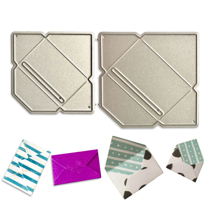 

Creative Pop up Envelope Shape Metal Cutting Dies for Scrapbooking Embossing DIY Gift Cards Craft Die Cuts troqueles New 2018