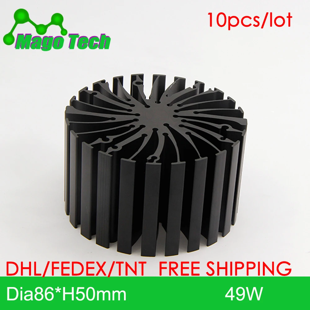 ø86*50mm Modular LED Star Cooler for low and high bay light Grow Light Heatsink 30 mounting holes all COB Brands | Лампы и освещение