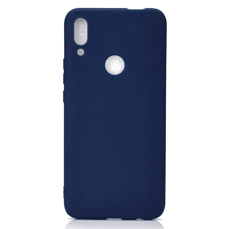 For Huawei P Smart Z Case Silicone Soft TPU Phone Case For Huawei P Smart Z PsmartZ Psmart Z STK-LX1 STK LX1 Back Cover 6.59" - Цвет: Blue