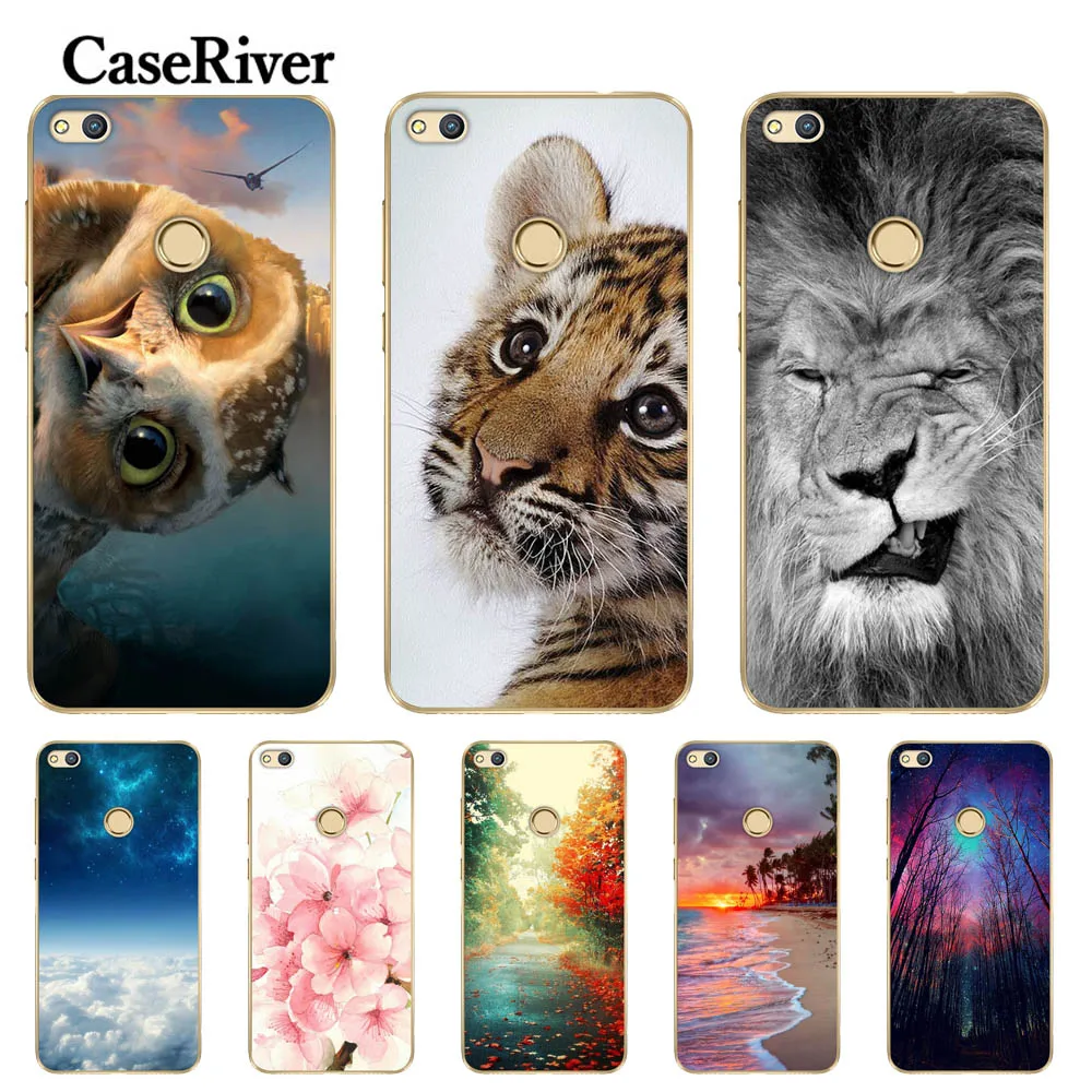 

For Huawei Honor 8 Lite Case Soft Silicon TPU Back Cover Cute Cool Case For Huawei P8 Lite 2017 Case For Honor 8 Lite Cases
