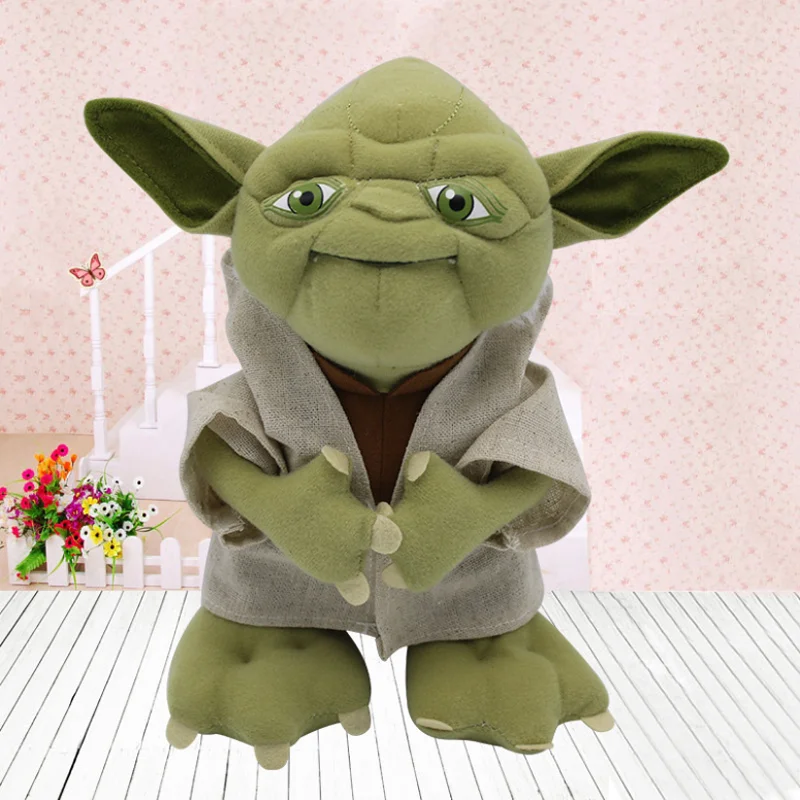 

XINTOCH star wars toy stuffed plush toy doll Master Yoda plush toy Soft Stuffed Dolls Toys For Kids Holiday gift drop shipping