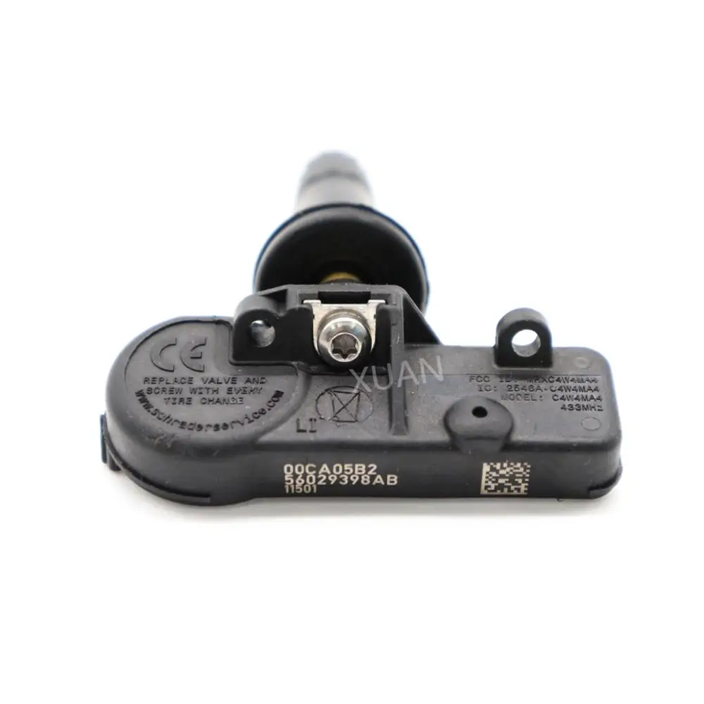 US $30.48 Xuan 4pcs 56029398ab Tire Pressure Monitor Sensor Tpms For Dodge Challenger