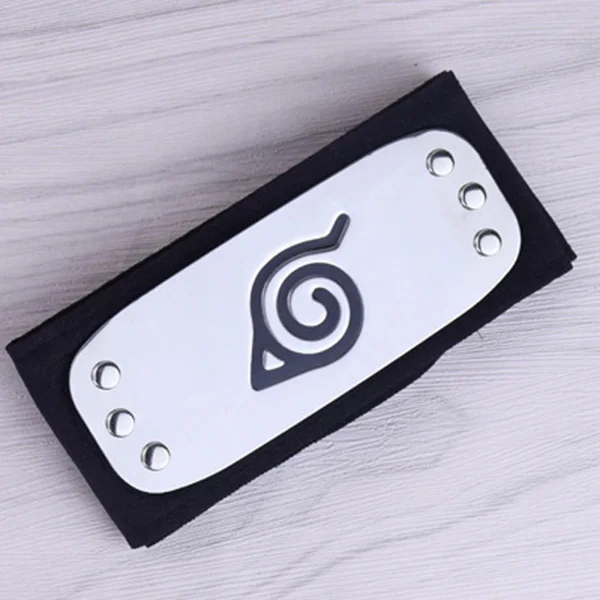 KIGUCOS Anime Naruto Headband for Itachi Kakashi Cosplay Props Akatsuki Headband Halloween Costumes Props - Цвет: Option 1