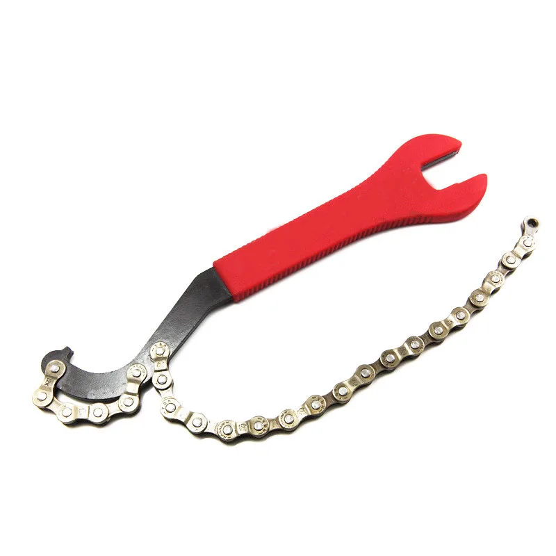 WEST-BIKING-Bike-Hand-Freewheel-Turner-Chain-Whip-Sprocket-Track-Cog-Remover-Chain-Pedal-Wrench-Bicycle