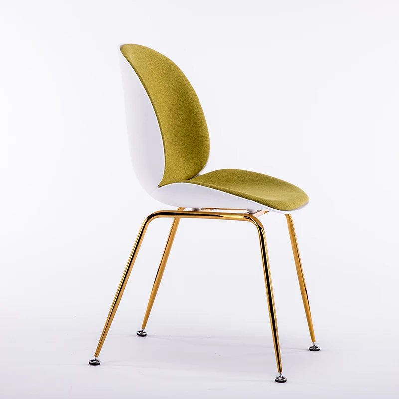 Северный стул Гладкий минималистичный сетчатый красный стул для макияжа ресторан кафе стул для отдыха - Цвет: 14