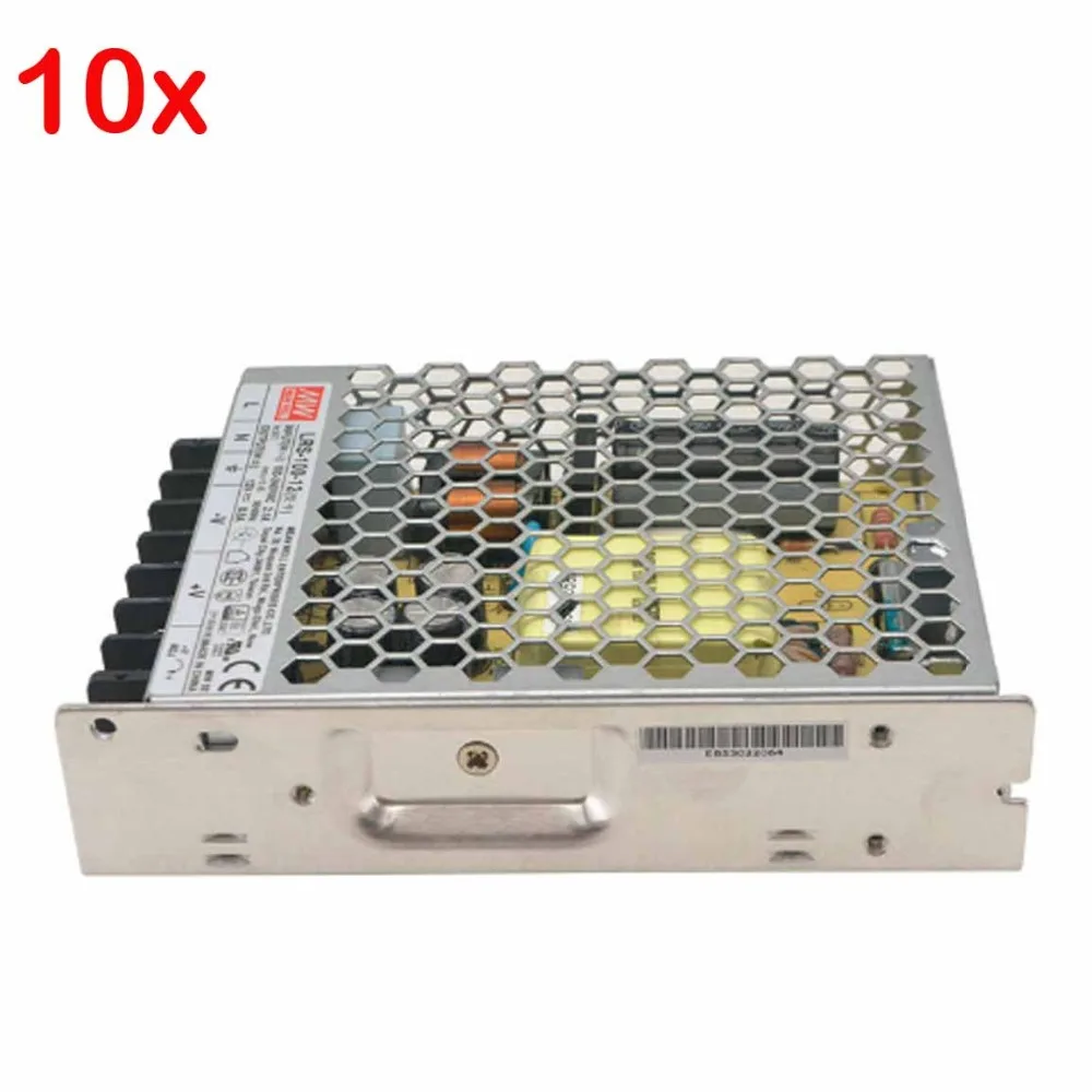 

FREE DHL 10pcs/lot MEAN WELL 100W DC12V/24V/5V LED Power Supply ,Input AC110~240V,3 years warranty