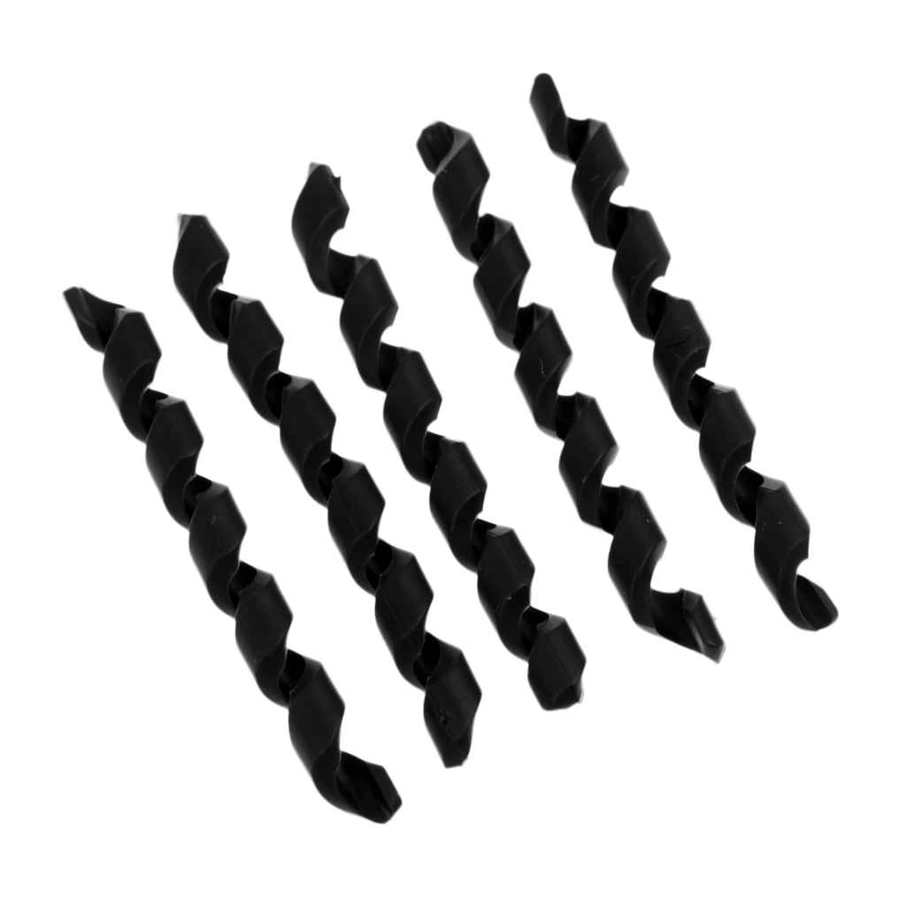 5pcs Bicycle Brake Shift Cable Housing Protector Rubber Anti-friction Bike Frame Guard Line Brake Pipe  Line Protection Cover