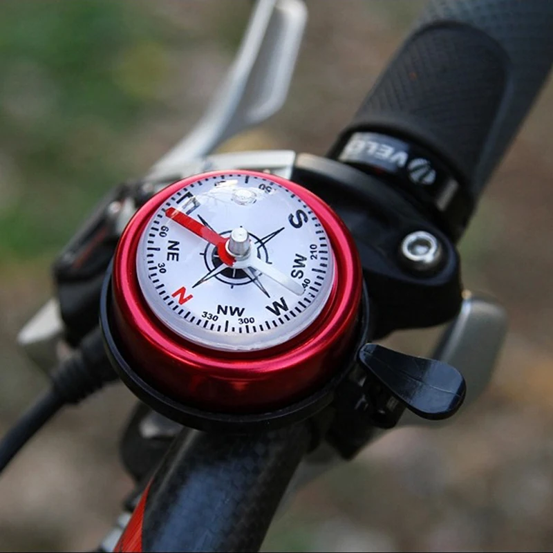 5 Color Bicycle Invisible Compass Bell CNC Aluminum Alloy Sound Bike