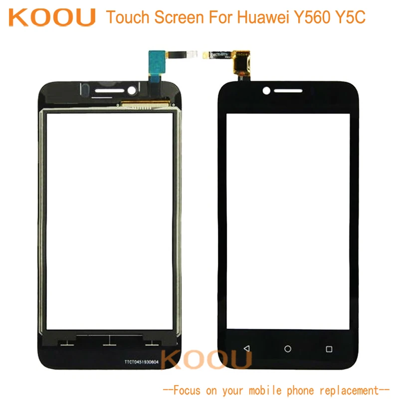 Сенсорный экран для Huawei Ascend Y560 Y5C Стекло емкостный датчик дигитайзер сборка