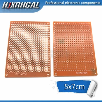

5Pcs 5x7cm 5*7 new Prototype Paper Copper PCB Universal Experiment Matrix Circuit Board hjxrhgal