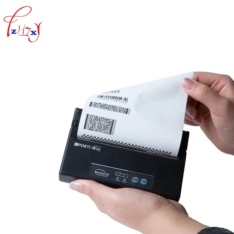 

PORTI-W25 portable printer 4 inch (104mm, 832dots)print width thermal printer Support Serial Bluetooth port print speed 50mm/s