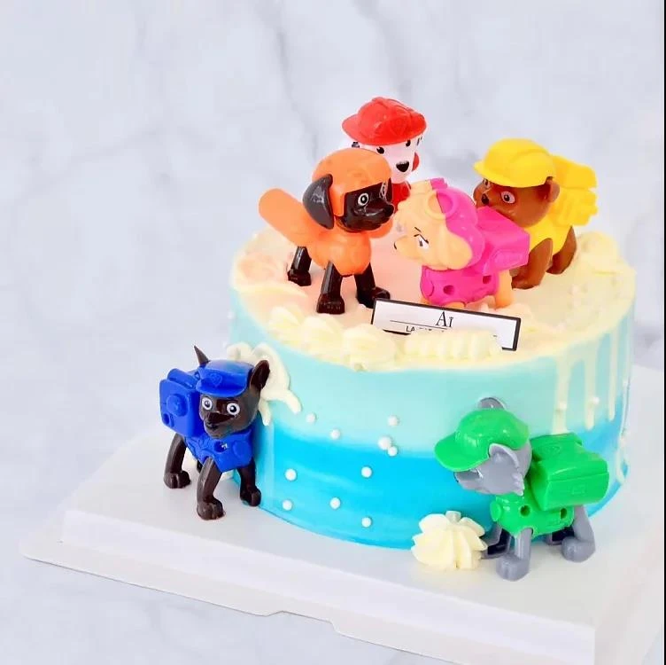 Patte Jouets Gateau Topper 6 Pcs Lot Chien Forme Gateau Outil Fournitures D Anniversaire Decorations De Fete Enfants Gateau Topper Outils De Decoration De Gateau Aliexpress