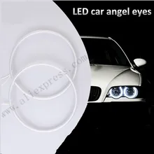 Один комплект CCFL angel eyes кольца для Honda супер яркие фары 165 мм angel eyes белый ccfl angel eyes для Старого Honda Jazz Fit