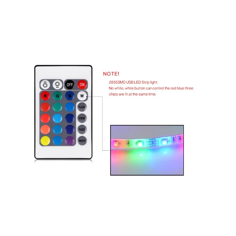 Светодиодный светильник с питанием от USB 5 в постоянного тока 2835 RGB/белый/теплый белый водонепроницаемая лента светодиодный светильник 1 м 2 м 3 м 4 м 5 м ТВ фоновый светильник ing