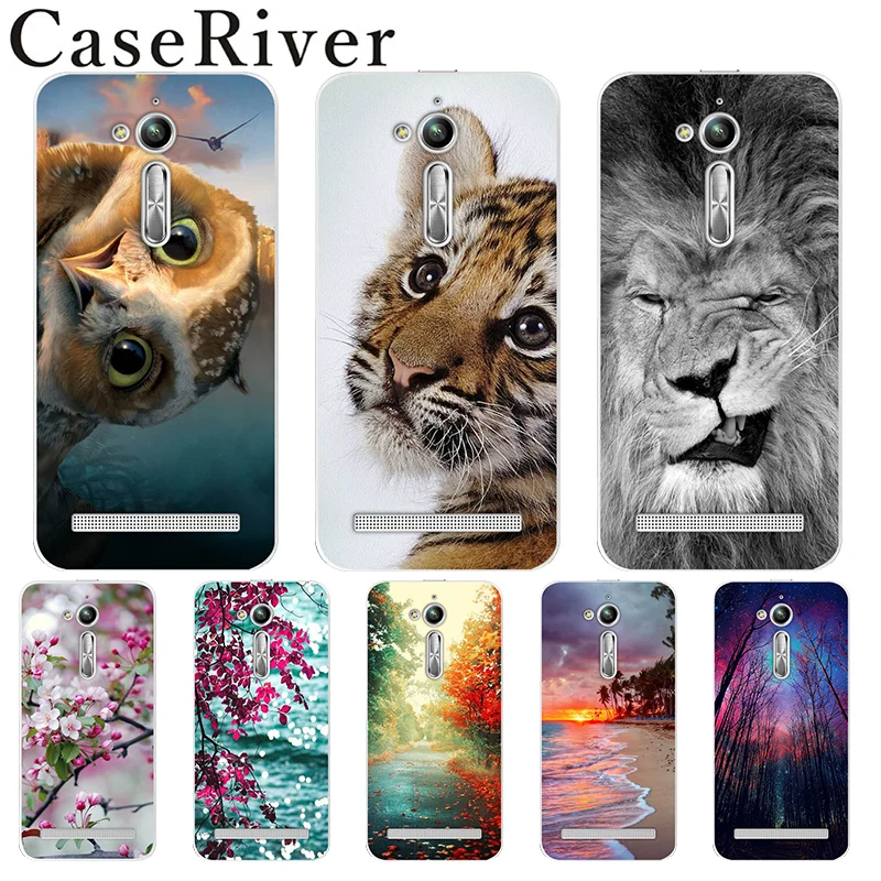

CaseRiver Soft TPU 5.0" Asus Zenfone Go ZB500KL Case Cover Silicone Phone Protective Back Coque Asus ZB500KL ZB500KG Case