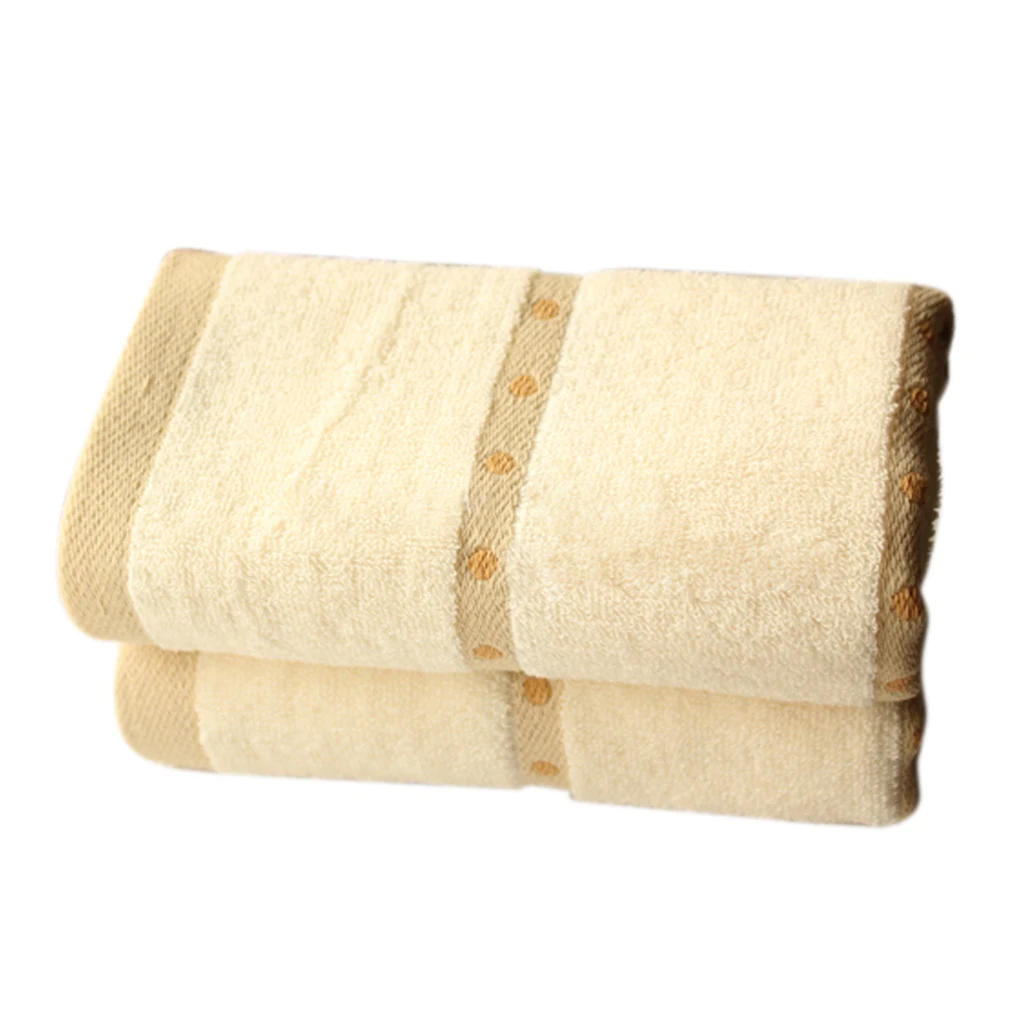 Lovely and attractive 34*75cm Cotton Soft Towels Bathroom Wash Cotton