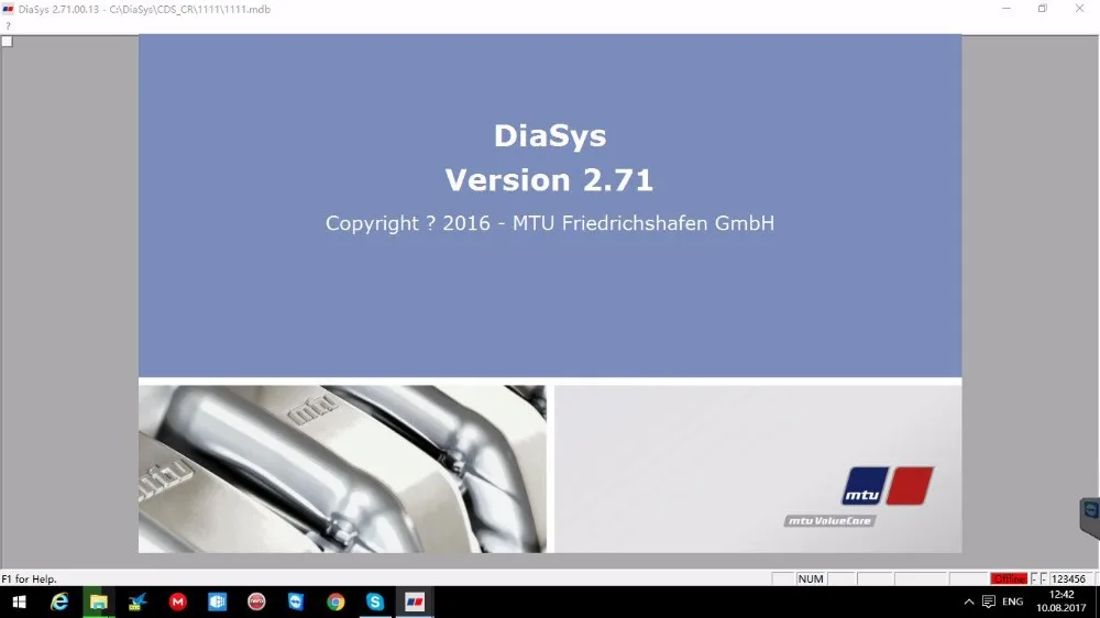 

MTU DiaSys 2.71 [2017] without USB dongle+activation