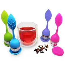 Сверхтонкий сетчатый кофейный чайный настойник из нержавеющей стали чайная чашка с силиконовой крышкой без BPA идеальные ситечки для заваривания чая чайное ситечко