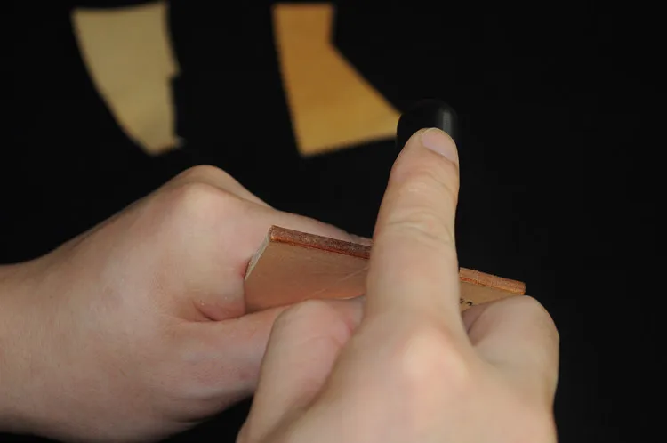 Высокое качество DIY кожаный инструмент, кожаный край полировки стержень, полировка обрезки блока, кожа полированная