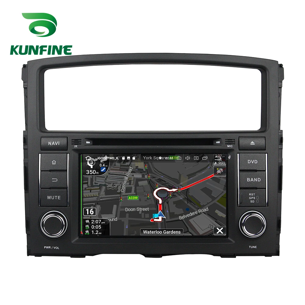 Top Octa Core 4GB RAM Android 8.0 Car DVD GPS Navigation Multimedia Player Car Stereo for MITSUBISHI PAJERO 2006-2012 Radio WIFI 4