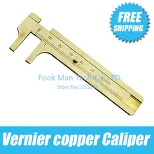 Латунь, Вернье меди суппорт 60 мм, латунь суппорт Штангенциркуль Правило Штангенциркули, инструмент для изготовления ювелирных изделий