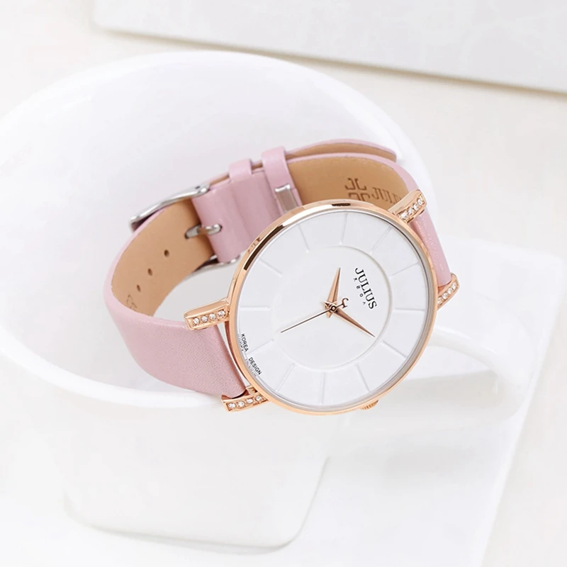 Wholesale Women best leather ladies dress rhinestone wrist watches fashion casual Miyota quartz watch Julius Korea design colcks Wholesale Women best leather ladies dress rhinestone wrist watches fashion casual Miyota quartz watch Julius Korea design colcks