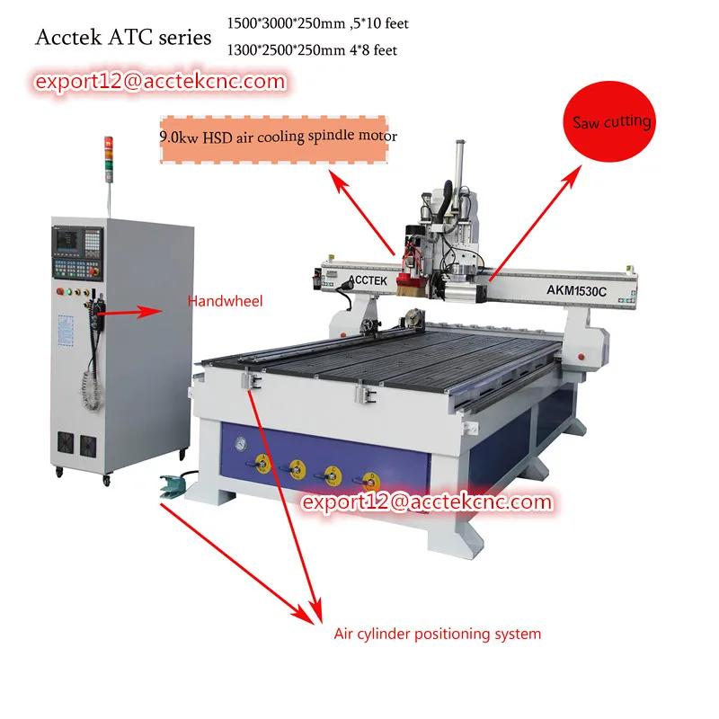 Blade cutting saw wood carving machine boring head cnc router 4 axis cnc wood engraving machine 1530