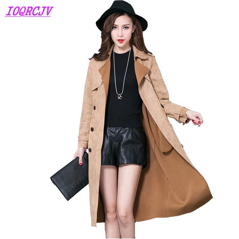 red vent Tan Coupe pink armygreen Femmes Plus De Manteaux Femelle Q098 Mode Light Manteau Couleur Daim Tranchée Solide Taille Mince Ceinture La 6xl Automne Printemps Ioqrcjv w0Bx8pSqB