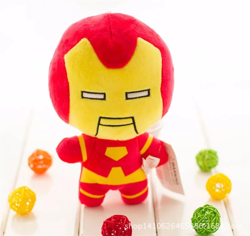 Los Vengadores Capitán América Iron Man Spiderman Hulk Thor juguetes de peluche Kawaii juguetes blandos superhéroe muñecas de peluche Peluches Los Vengadores Capitán América Iron Man Spiderman Hulk Thor juguetes de peluche Kawaii juguetes blandos superhéroe muñecas de peluche Peluches