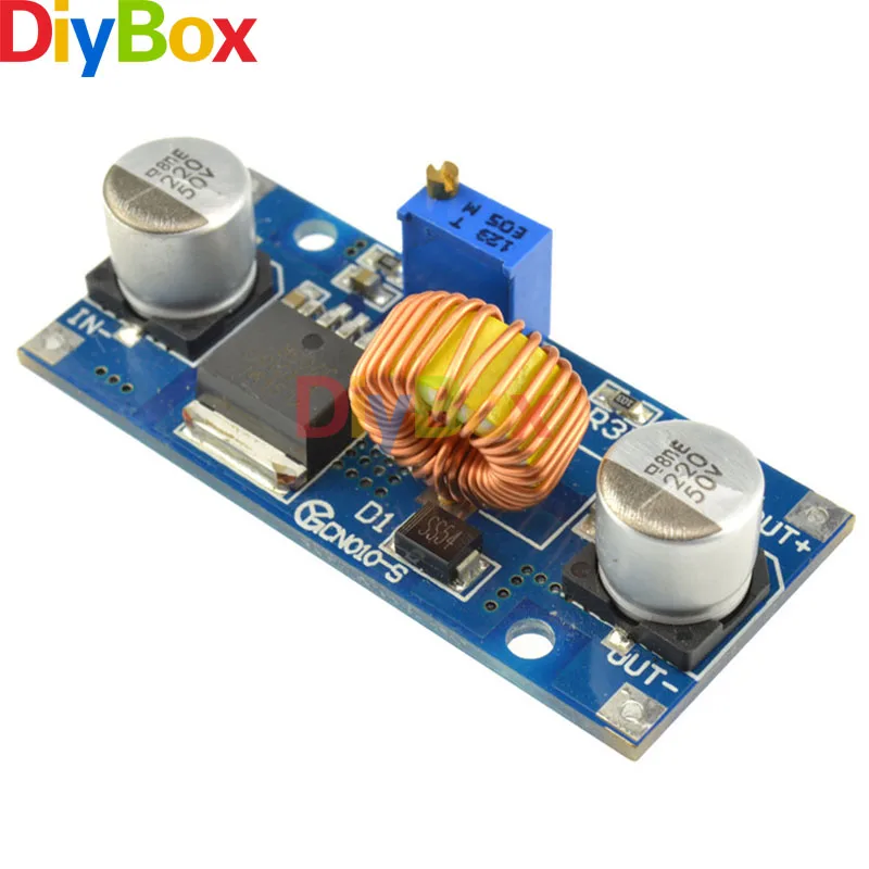 

10PCS 5A XL4015 DC-DC Step Down Adjustable Power Supply Module Lithium Charger