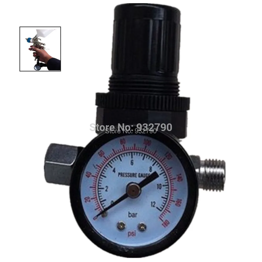 0 12bar 0 180psi Air Pressure Regulator Control Unit Valve Thread 1/4