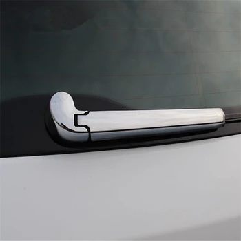 

WELKINRY car auto cover styling for Audi Q5 2009-2016 ABS chrome rear tail window windshield windscreen wiper cap moulding trim