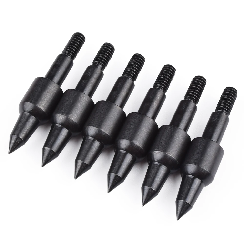 

24Pcs 125 grain Arrow Points Head for 8.8mm Bolts Target Field Screw Point Tip For Archery Hunting Shooting