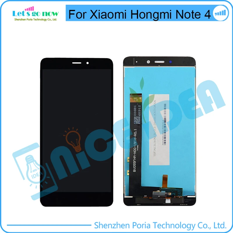 

LCD Display For Xiaomi Hongmi Note 4 Redmi Note 4 Touch Screen With Digitizer Assembly Replacement +Track Number