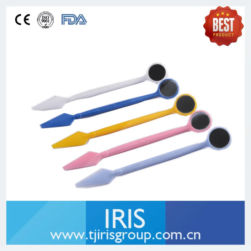 Buy 100 pieces Disposable Dental Glass Mouth Mirror No