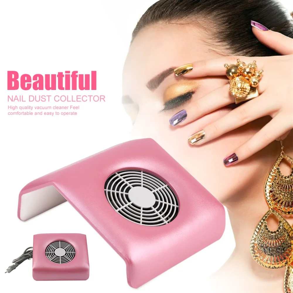 Pro Nail Dust Collector Machine Electric Nail Art Equipment Manicure Hand rest design for