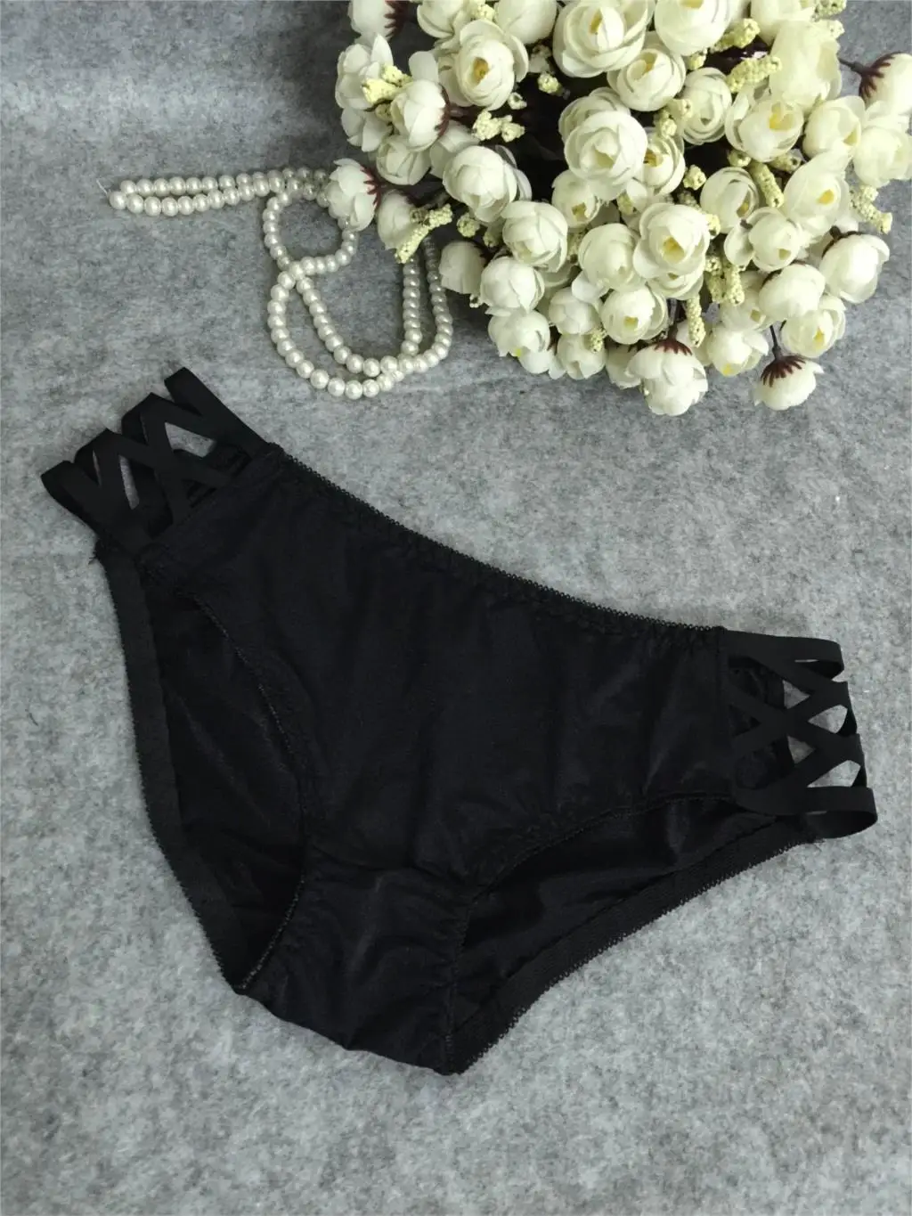 Japanese Sexy VS bra front buckle beauty back solid glossy sexy young girl underwear set push up women bra set