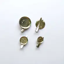 Необработанные значок с Зажимы и Шпильки 20/25/30/35 мм Размеры круглый Булавки знак DIY для детей подарок и День рождения пользовательские Дизайн только