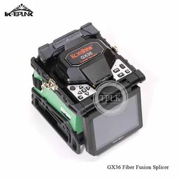 

factory price GX36 Optic Fusion Splicer FTTH Waterproof Fiber Fusion splicing machine 9s Splicing 30s Heating English menu