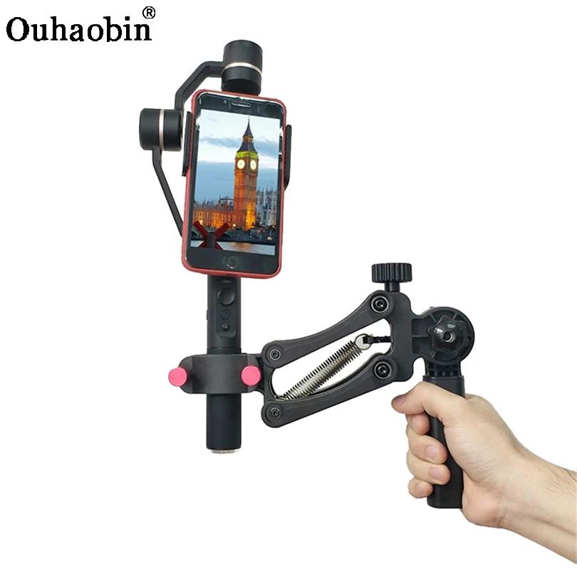 Ouhaobin Smartphone Gimbal Stabilizer 4th Axis Stabilizer for 3 axis Phone Gimbal OSMO Mobile 2 Estabilizador Celular 81225 Ouhaobin Smartphone Gimbal Stabilizer 4th Axis Stabilizer for 3 axis Phone Gimbal OSMO Mobile 2 Estabilizador Celular 81225