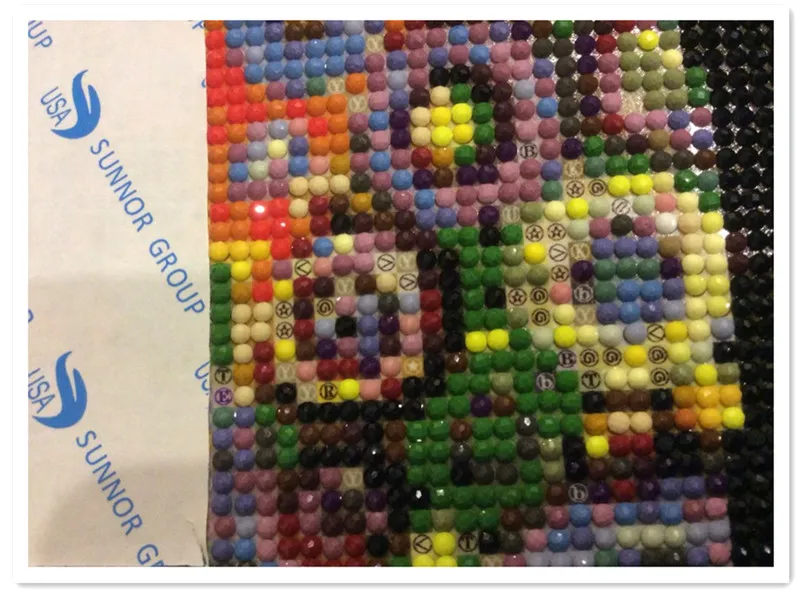 Round Resin Stone Material Display