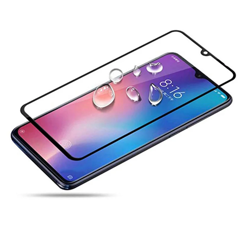 Закаленное стекло для Xiaomi Mi 9 полное покрытие защитное my MI9 глобальная версия