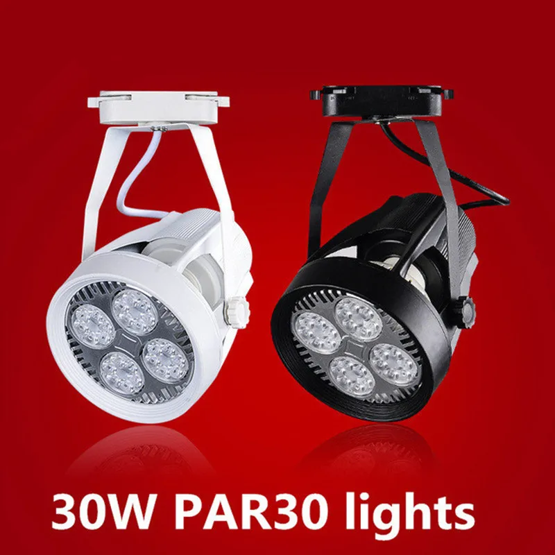 1pcs/lots LED track light PAR30 spotlights clothing store spotlights