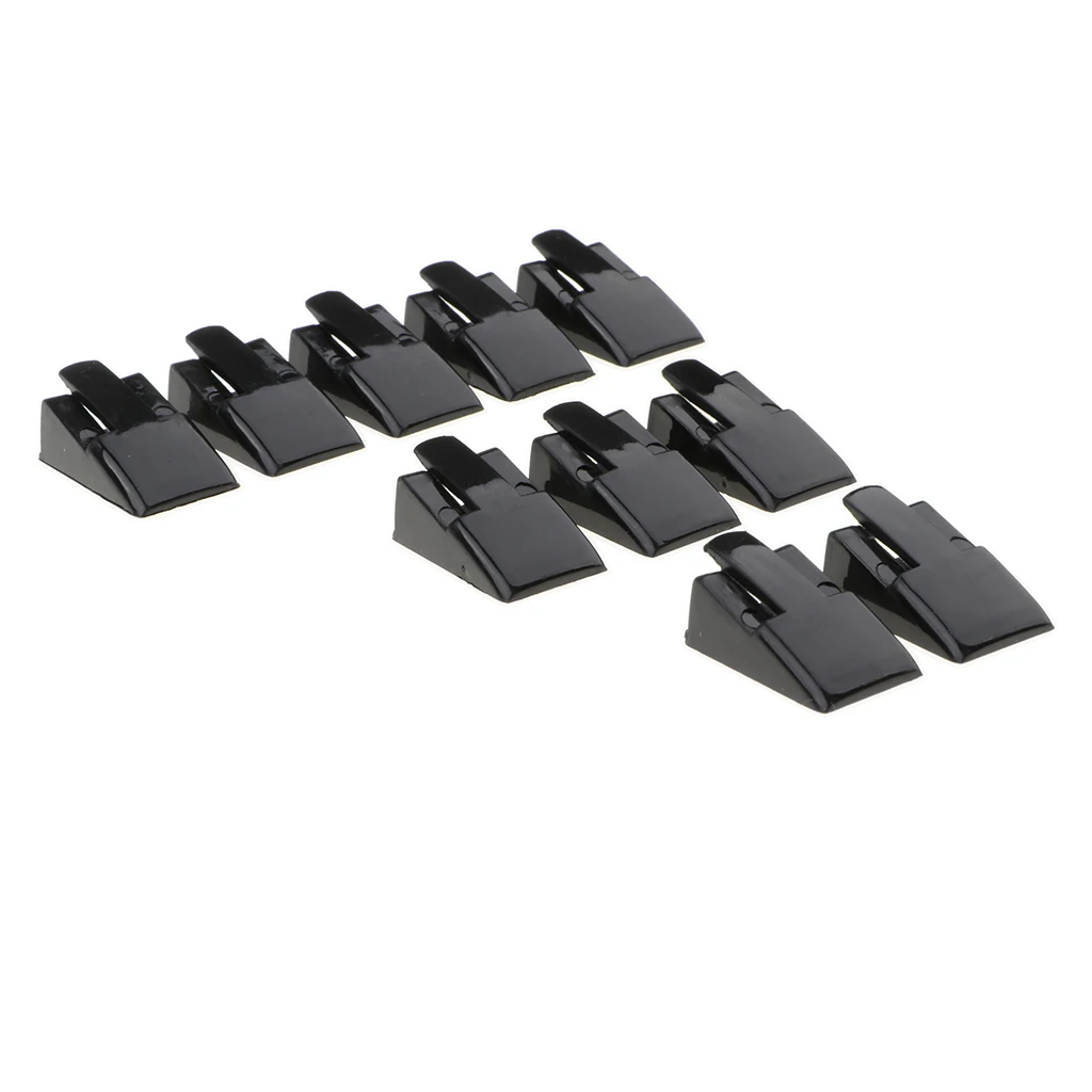 10 x Jewelry Tray Finger Ring Display Stand Holder Ring Showcase Accessory