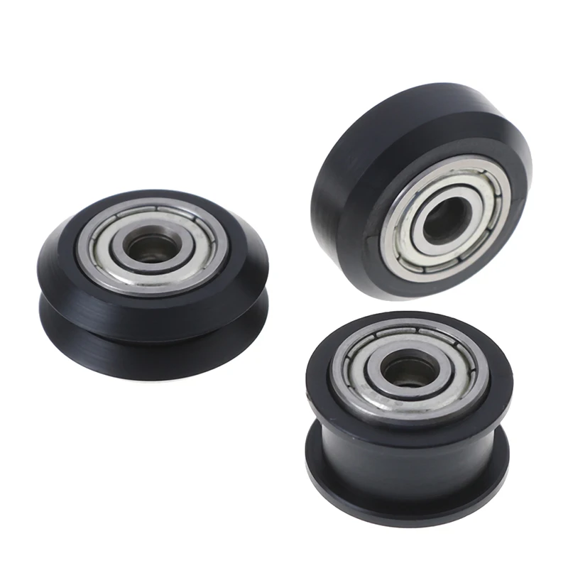 3D Printer Accessories Plastic Pulley Openbuilds Passive Pulley Perlin Wheel 625ZZ POM Big Wheels (with Bearings)