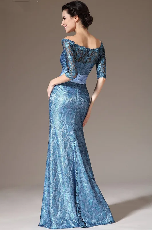 New-Mother-of-the-Birde-Dress-Off-Shoulder-Half-Sleeves-Lace-Formal-Evening-Dress (1)