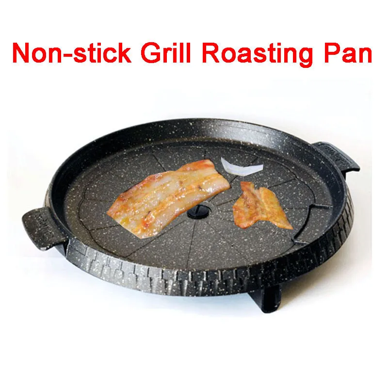Hot cooking tools aluminum alloy gas grill pan non stick meat griller