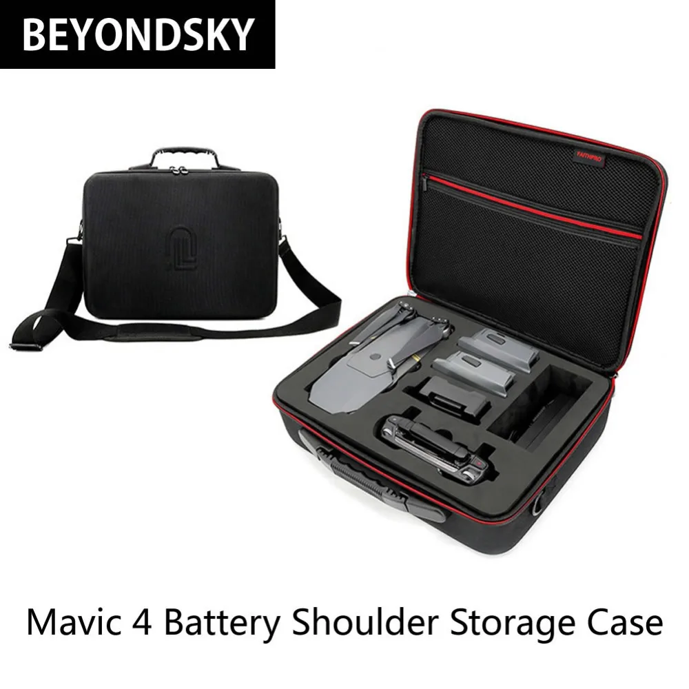 Сумка для переноски Водонепроницаемый Анти шок DJI Mavic pro RC Drone вмещает 4 узлы