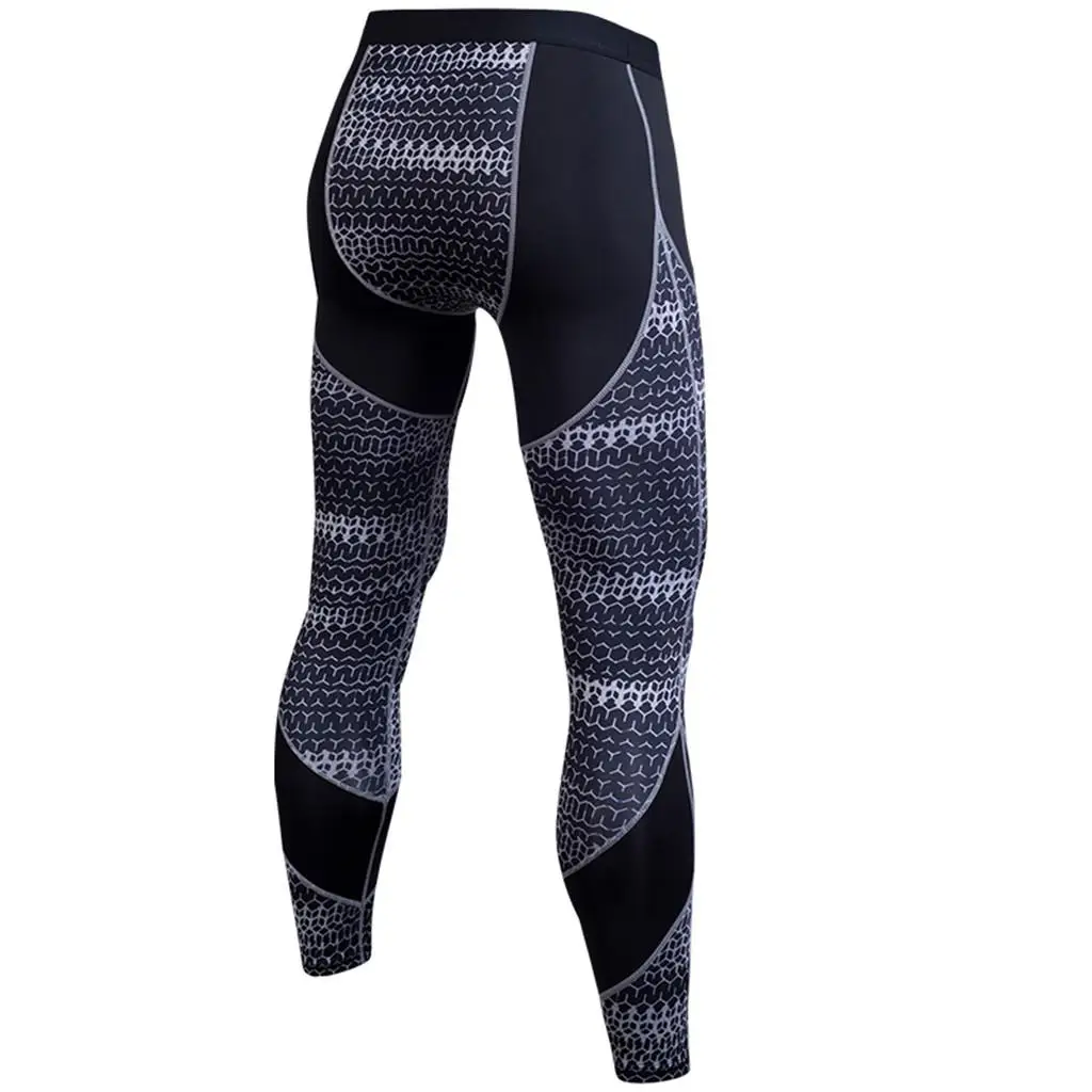 Новая мода мужские флисовые утеплённые велосипедные штаны мягкий велосипед Спорт на открытом воздухе езда игры напечатанные длинные колготки - Цвет: Gray