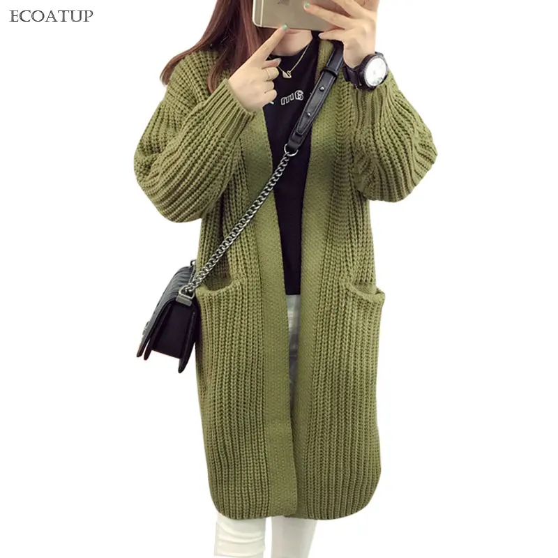 Aliexpress.com : Buy Winter Knit Open Cardigan Women V